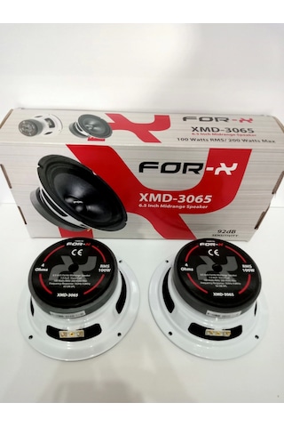 For-x 16cm Midrange - For-x Xmd-3065 Midrange Hoparlör - 200w 100rms