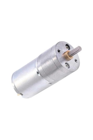 6v 25mm 130 Rpm Redüktörlü Dc Motor