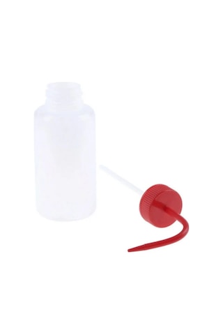 Borox Piset 500 ML Yıkama Şişesi Geniş Boyun Kırmızı Kapak