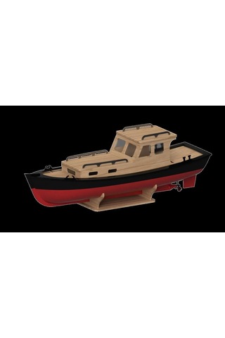 1/35 Kabinli Sandal Ahşap Maketi