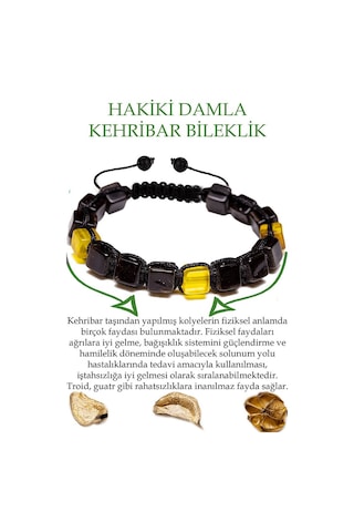 Sertifikalı Üretici Sertifikalı Küp Kesim Bordo Sarı Doğal Damla Kehribar Bileklik Çok Renkli