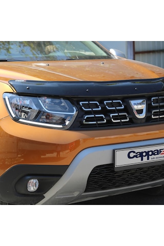 Cappafe Dacia Duster Ön Kaput Koruyucu Rüzgarlık 4Mm Abs 2018-› N11.38494