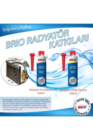 Brio Radyatör Temizleyici 300 ML