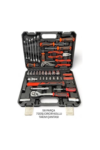 Melzohome Takım Çantsı 58 Parça Tamir Set