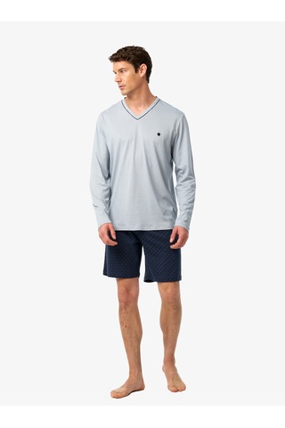 Blackspade Erkek 3lü Set Pijama Takımı 40962 - Gri