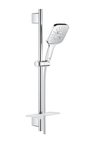 Grohe Rainshower Smartactive 130 Cube Sürgülü Duş Seti, 3 Fonksiyonlu Krom, 26584000 Krom