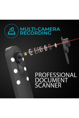 Irıscan Desk Professional Kitap Tarayıcı Led, Ocr Belge Tarayıcı 2x16mp, 21mp Ekstra, Visualizer-v6b: Pdf Düzenleyici, Taşınabilir Tarayıcı, Aı Düzleştirilmiş Otomatik Tarama Parmak Gizleme