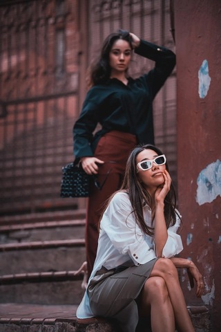 Kadın Geniş Manşetli Uzun Kol Gömlek Frn1112 Siyah