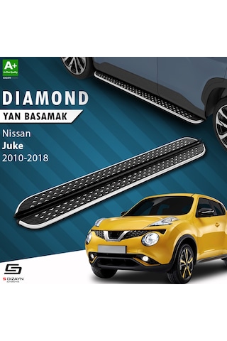 S-dizayn Nissan Juke Diamond Krom Yan Basamak 173 Cm 2010-2018