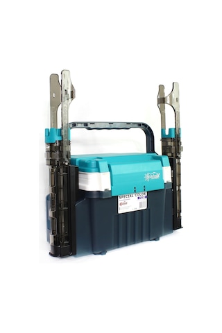 Captain 7230 Profesyonel Lrf Ve Spin Takım Çantası 2 Kamış Tutucu 31x23x24cm