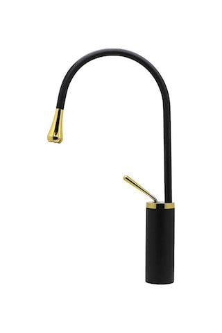 Damla Çanak Lavabo Bataryası Siyah 093001 Siyah