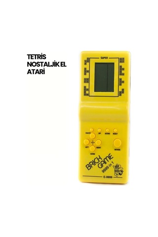 Klasik Gameboy Tetris Oyunu Taşınabilir Pil İle Çalışan Retro El Konsolu - Lisinya 1 Adet
