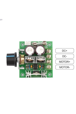 12-40v 10a Motor Sürücü Kartı 400w