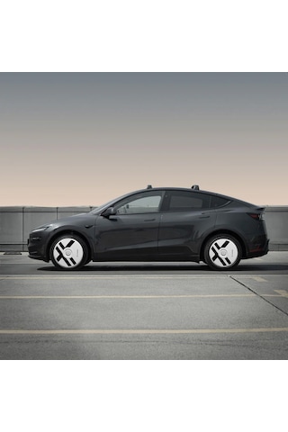 Haloblk Halodısc 2 X-factor -tesla Model Y - 19 İnç Aerodinamik Beyaz Jant Kapağı - 4 Adet