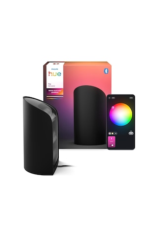 Philips Hue Flare Akıllı Duvar Aydınlatma - Siyah Rgb - Ayarlanabilir Renk Sıcaklığı Ve Parlaklık