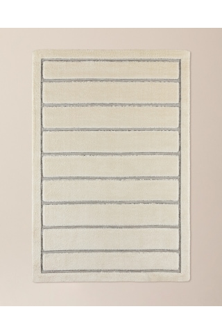 Madame Coco Foıson Halı - Krem - 120x180 Cm Ekru