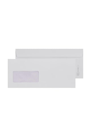 Ofix Diplomat Zarf Pencereli 105 X 240 Mm 50 Adet - Beyaz