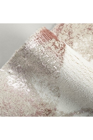 Linens Triza 2'li 60x100 / 50x60 Cm Banyo Paspas Seti Rose Rose
