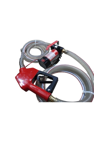 12 Volt Mazot Aktarma Pompası&5 Metre Telli Hortum&otomatik Akary