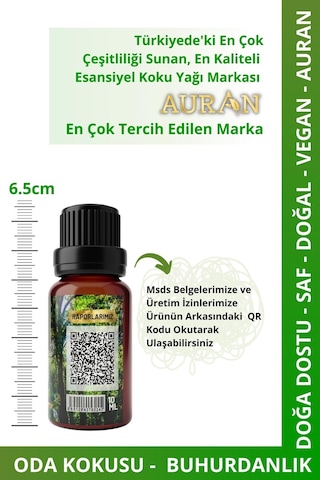 Auran Nane & Okaliptüs Esansiyel Uçucu Koku Yağı 10 ML