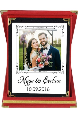 Evlilik Yıldönümü Hediyesi Fotoğraflı Kişiye Özel Hediye Seti
