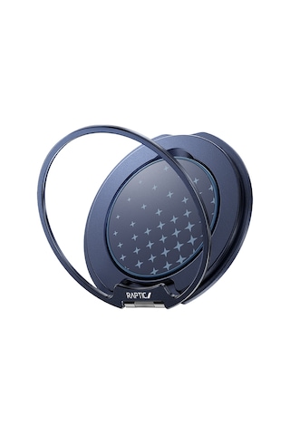 Raptic Freeflow Serenity Serisi 360 Derece Dönebilen Magnetik Ring Stand Telefon Tutucu Lacivert