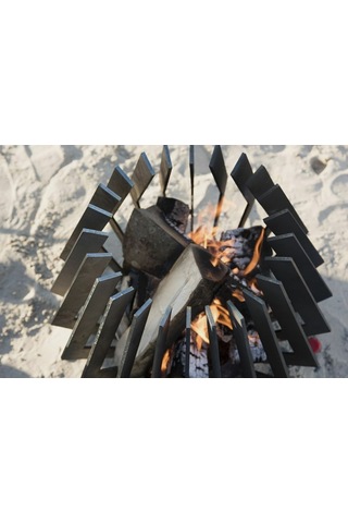 Mangal Modüler - Portatif Ateş Çukurları Taraklı