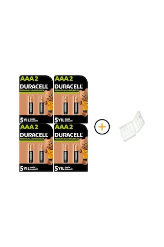 Duracell 900 Mah Aaa Şarjlı İnce Kalem Pil 8'li +pil Kutusu