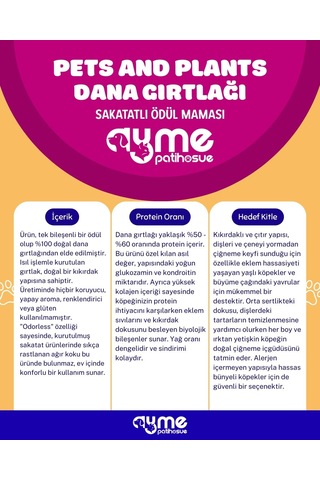 Pets And Plants Pap Dana Gırtlak Sakat Et 80 G