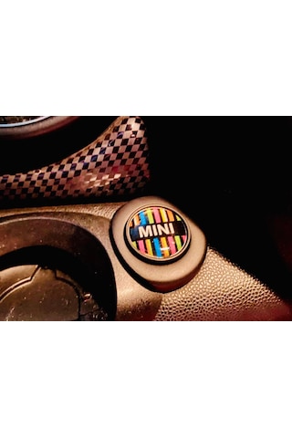 Mini Cooper R55 R56 R57 R60 İle Uyumlu Rainbow Start/stop Metal