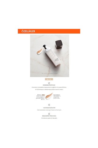 Missha Signature Wrinkle Fill-up BB Cream SPF37PA++ Gözenekleri ve İnce Çizgileri Kapatan BB Krem 44 G No.21