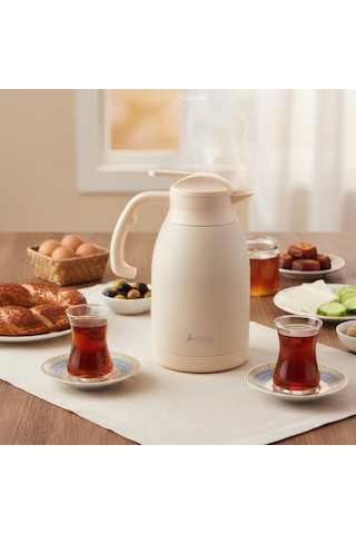Aryıldız Protherm Termos Krem 2 Litre Renkli