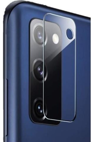 Ecr Samsung S20 FE Uyumlu Kırılmayan Kamera Koruyucu 2'li