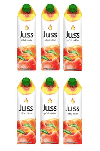 Juss Şeftali Nektarı 1 Lt X 6 Adet