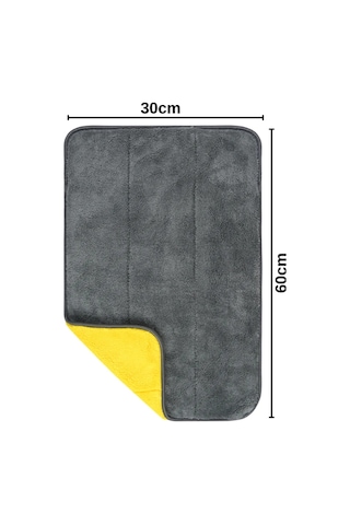 Yeşil Renk Mikrofiber Araç İç Dış Yıkama Temizleme Kurulama