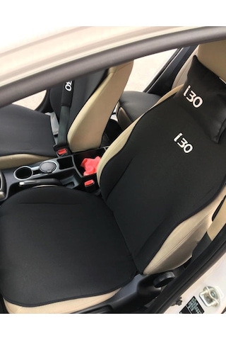 Hyundai İ30 Nakışlı Ön İkili Oto Koltuk Minderi 2 Adet Boyun Yast 87835756