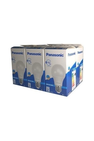 Panasonic 8.5W Led Ampul Beyaz Günışığı E27 Duy 5Li Paket