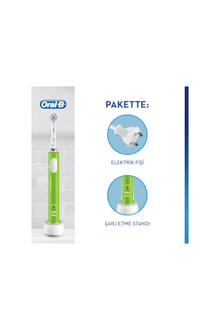 Oral-B Junior Çocuk Elektrikli Diş Fırçası + 4'lü Yedek Başlık