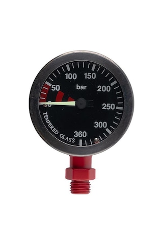 Kraken Gösterge Basınç Ölçer Kapsül Cerakote 52mm. Kırmızı