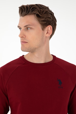 U.s. Polo Assn. Erkek Bordo Sweatshirt 50289030-vr014 Bordo