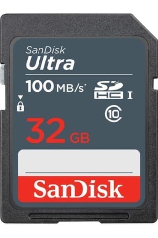 Sandisk Ultra 32 GB 100mb/s SDHC Hafıza Kartı