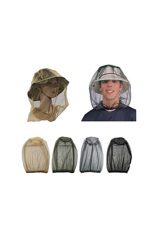 Yunboo Dış Mekan Balıkçılık Güneşten Koruma Şapka, Tozluğundan Ve Arıdan Koruma Ağı, Nane Desenli Nefesli Mesh Kapağı Çok Renkli