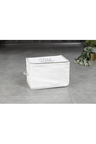 Yatak Altı Baza Hurcu Fermuarlı Düzenleyici İpli Kazak Hurcu 30 x 22 x 20 Cm 104201