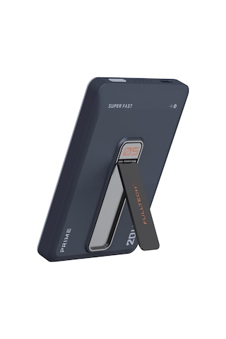Fulltech Fp38 5000 Mah Magsafe Kablosuz Powerbank 20w Pd Hızlı Şarj, Manyetik Tutucu, Dahili Usb-c Siyah