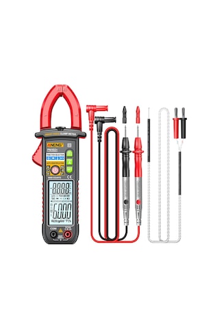 Aneng Pn102+ Ac Akım Ve Ac/dc Gerilim Test Cihazı Ses Yayını Okuma El Feneri İle Dijital Pens Metre
