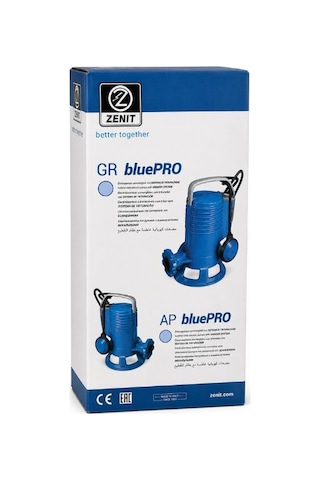 Zenit Gr Bluepro 100/2/g40h Parçalayıcı Bıçaklı Dalgıç Pompa 400v 3 Faz - 1117.002