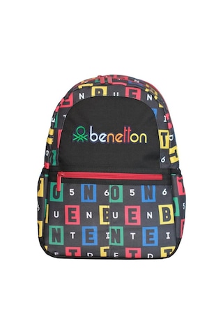 United Colors Of Benetton . Harf Baskılı Unisex Çocuk Sırt Çantası