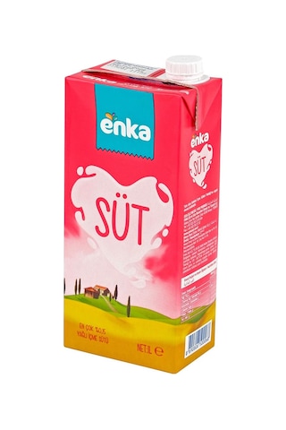 Enka %0,15 Yağlı Süt 1 Lt X 6 Adet