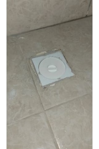2 Adet Banyo Balkon Koku Giderici Gider Tıpası Böcek Önleyici Kapak Beyaz