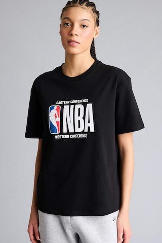 Defacto Nba Wordmark Relax Fıt Kısa Kollu Tişört G0717ax26spbk81 Siyah-bk81